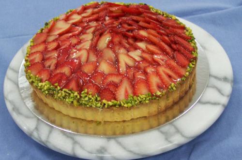 Stawberry Flan