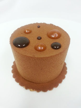 Salted Caramel Chocolate Marquise Tower